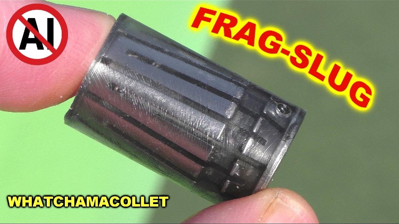 Fragmenting Shotgun Slug -  RUINED the Ballistic Gel!