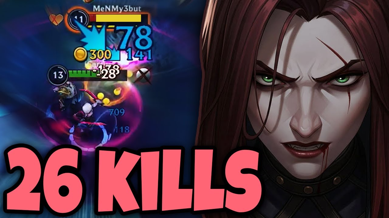 Outsider Katarina Destroying Sovereign Rank 26 Skills! 100% Performance