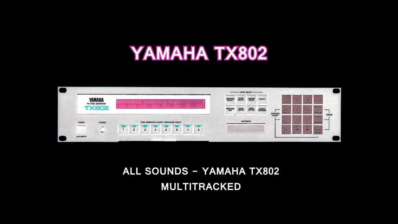 YAMAHA TX802 Demo Track