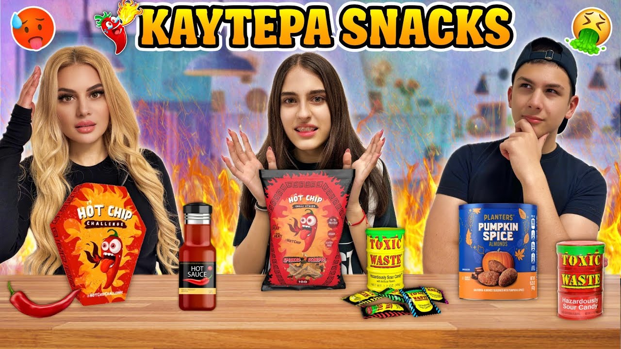 Δοκιμάζω ΚΑΥΤΕΡΑ SNAKS ΜΕ ΤΗΝ FAMOUS TEAM !