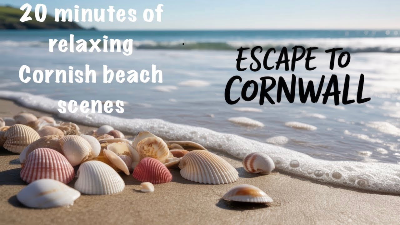 Pure Relaxation: 20 Minutes of the Cornish Coast in 4K