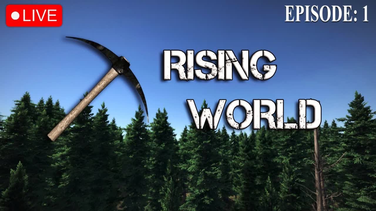 A FRESH NEW START ON A GREAT SURVIVAL GAME!  /  RISING WORLD  /  ~  S2 EPISODE: 1