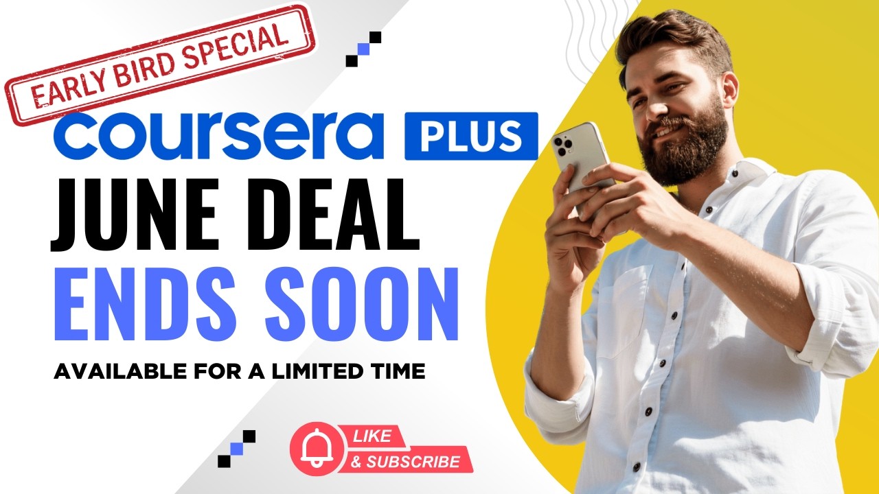 Coursera Plus June 2026 Deal | 50% Off Limited Time Offer Live