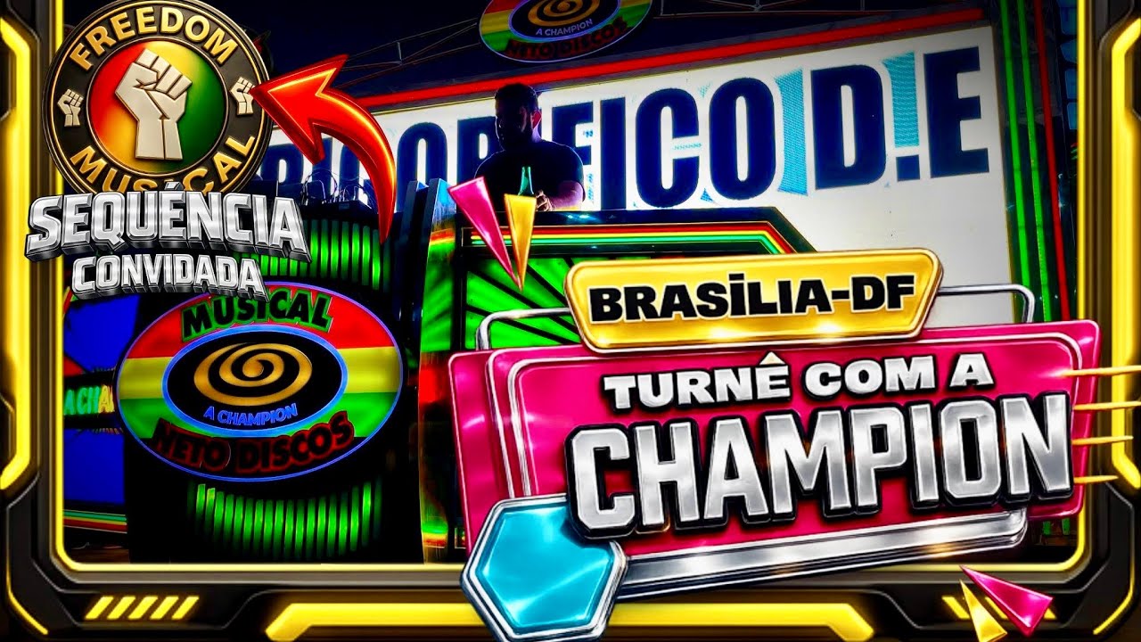 TURNÊ COM A CHAMPION MUSICAL NETO DISCOS | BRASÍLIA 2026