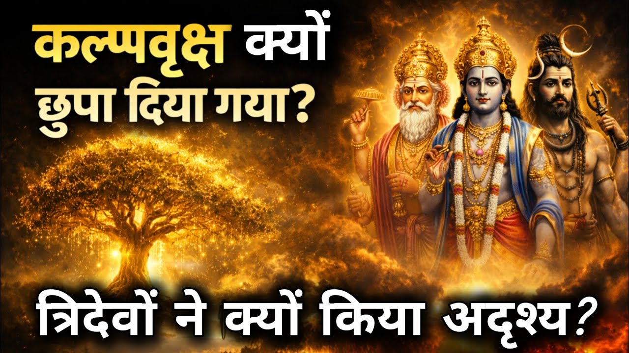 कल्पवृक्ष: इच्छाएँ पूरी करने वाला पेड़ या विनाश की जड़? | त्रिदेवों ने क्यों किया अदृश्य?