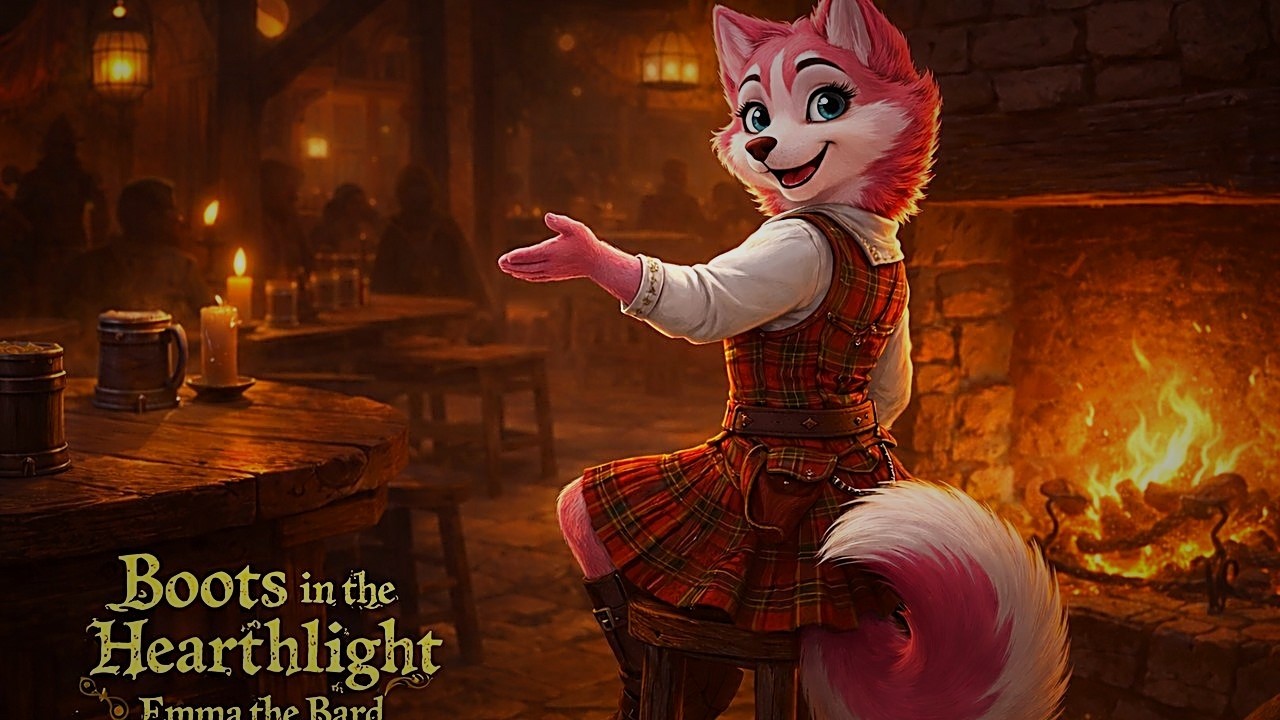 Boots in the Hearthlight | Warm Highland Folk Song – Emma the Bard