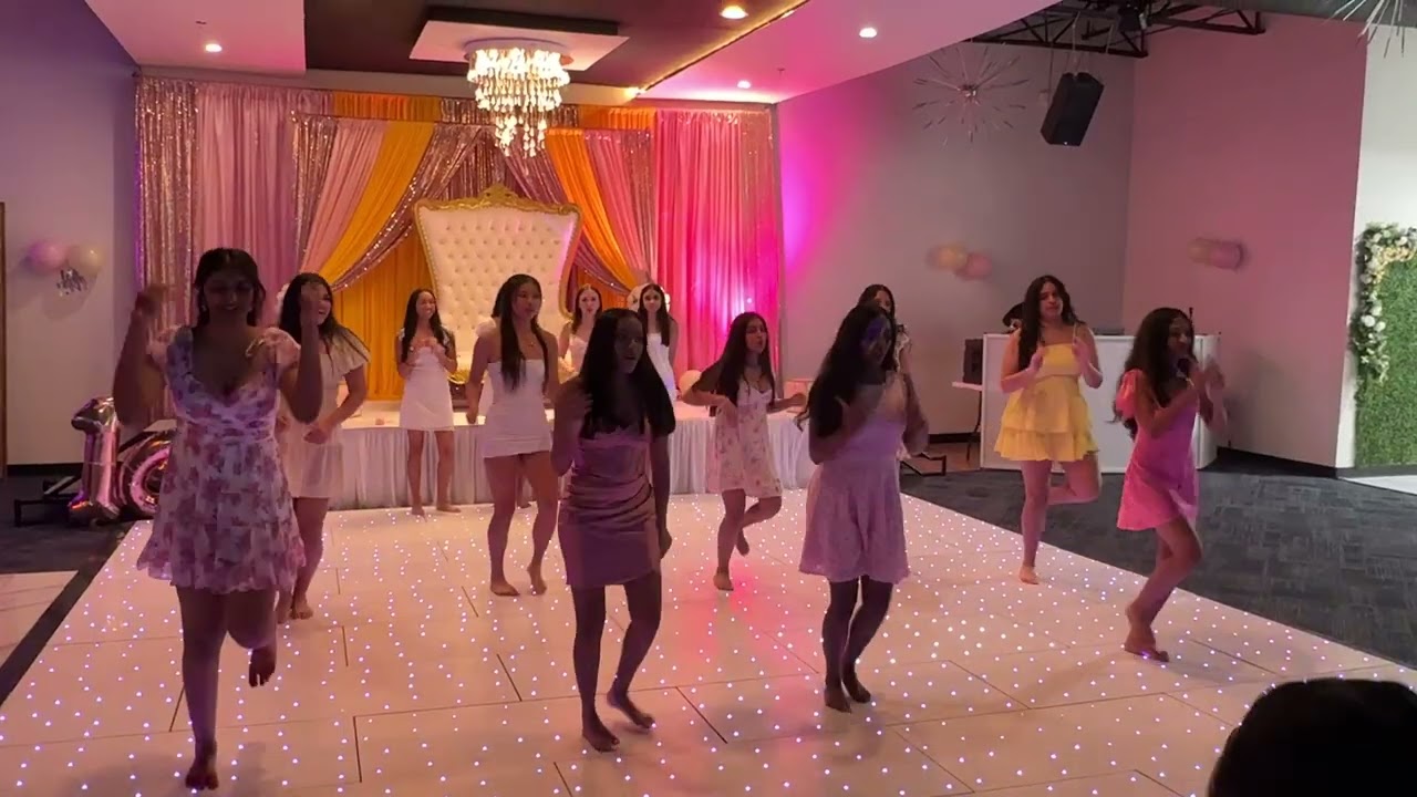 Varsha’s Sweet Sixteen- Fun dance by her friends making it so special  💃💃💕💕