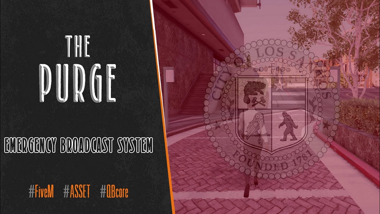 The Purge Event - New Emergency Broadcast System (inspired by the movie)