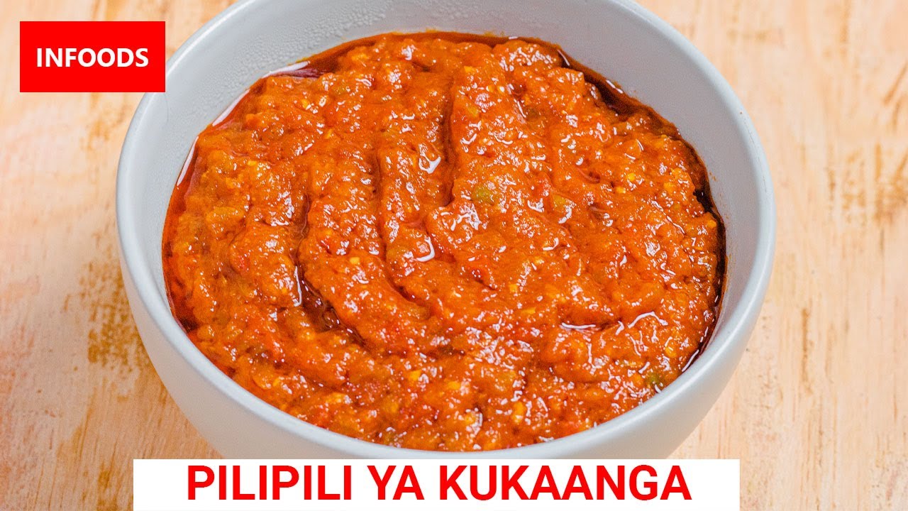 Pilipili ya Kukaanga Recipe | Chillie Sauce Recipe | Spicy Sauce Recipe | Infoods