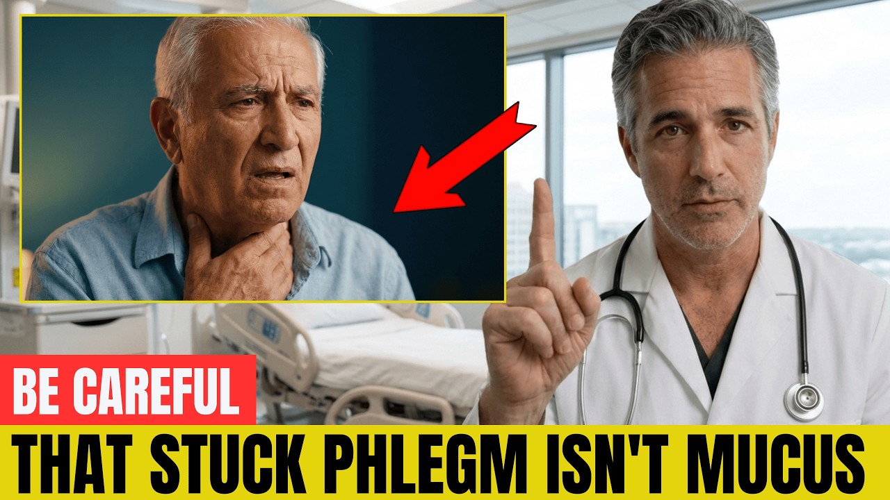 Phlegm Stuck in Your Throat That Won't Come Out? It's Not Mucus... It's This 😮