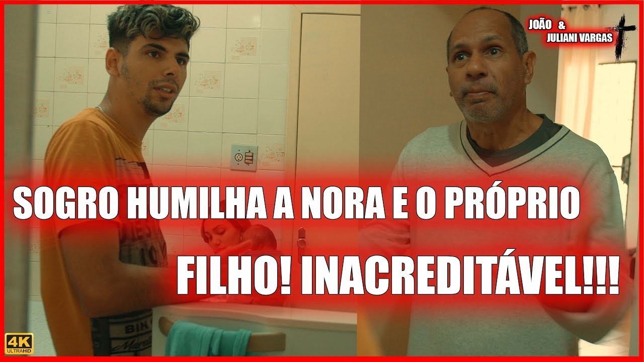 Sogro Humilha a Nora e o Próprio filho! Inacreditável!
