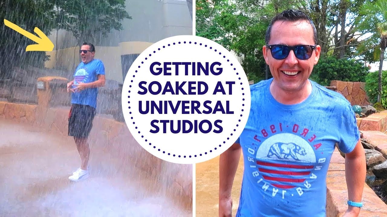 GETTING SOAKED AT UNIVERSAL STUDIOS ISLANDS OF ADVENTURE | DISNEY WORLD VLOG