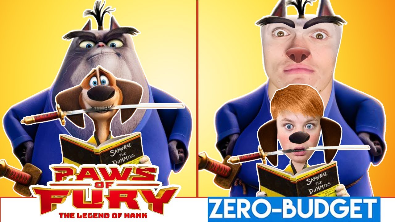 PAWS OF FURY With ZERO BUDGET! Paws of Fury: The Legend of Hank -  MOVIE PARODY By KJAR Crew!