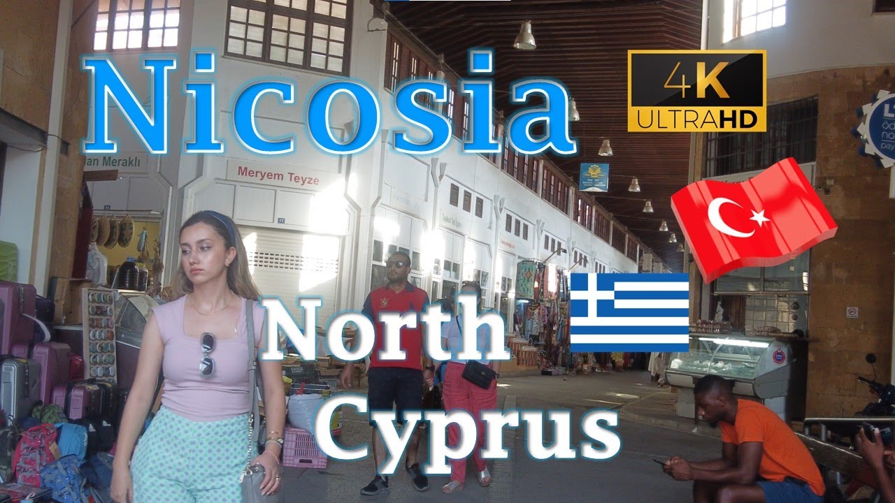 Entering to North Cyprus!  Nicosia Walk 2022　キプロス・ニコシア