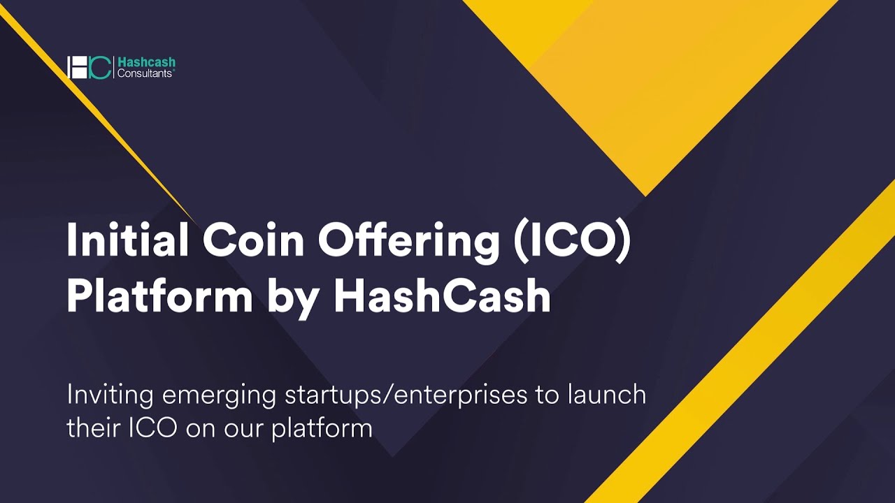 Launch Your Initial Coin Offering (ICO) with HashCash ICO Stage