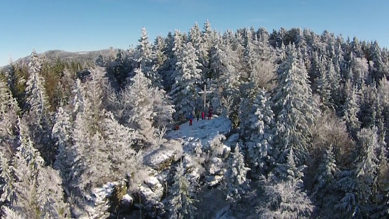 Drohne am Kreuzfelsen Loderhart