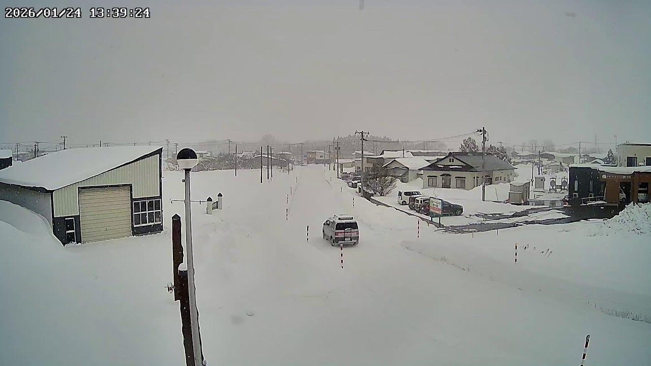 青森県五所川原市漆川ライブカメラ Aomori Goshogawara Live camera.world.cam
