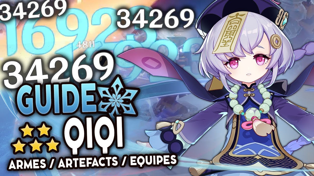 La Légendaire QIQI ! Guide Artéfacts, Teams & Armes ! | Genshin Impact