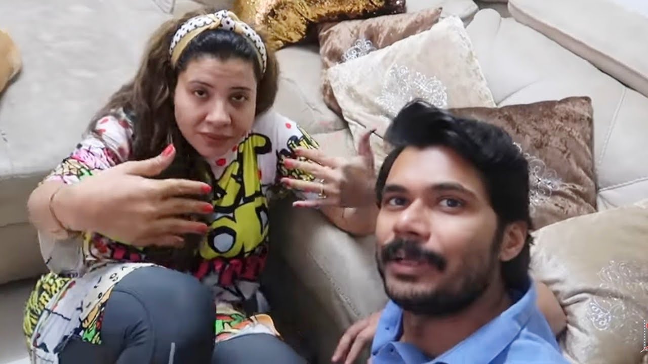 Husband Doing My Nails  | Ss Vlogs :-)