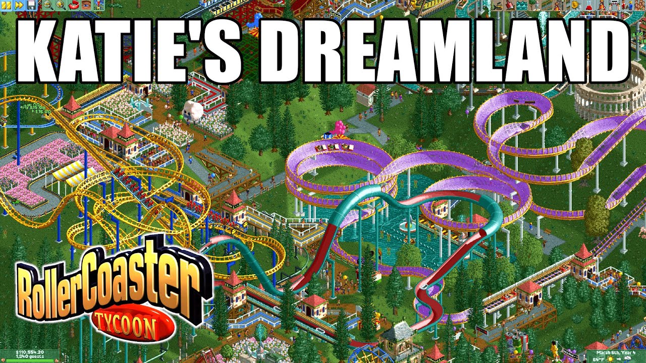 Katie's Dreamland Playthrough -RollerCoaster Tycoon - Openrct2