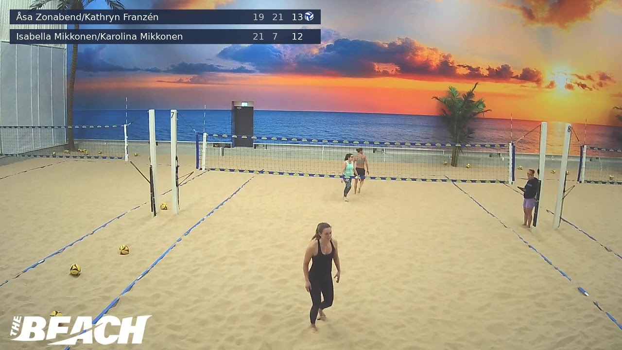 Semi 1 - Åsa Zonabend / Kathryn Franzén vs Isabella Mikkonen / Karolina Mikkonen