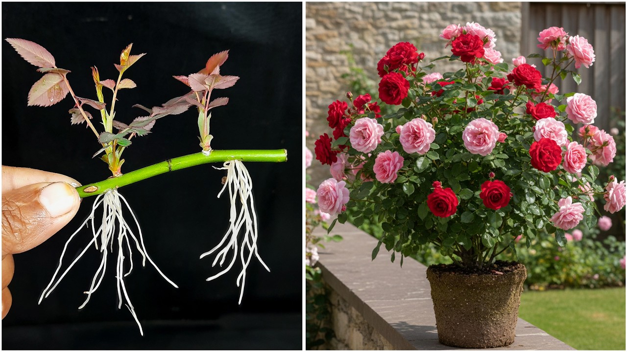Grow Roses Naturally with Aloe Vera – Simple and Effective!