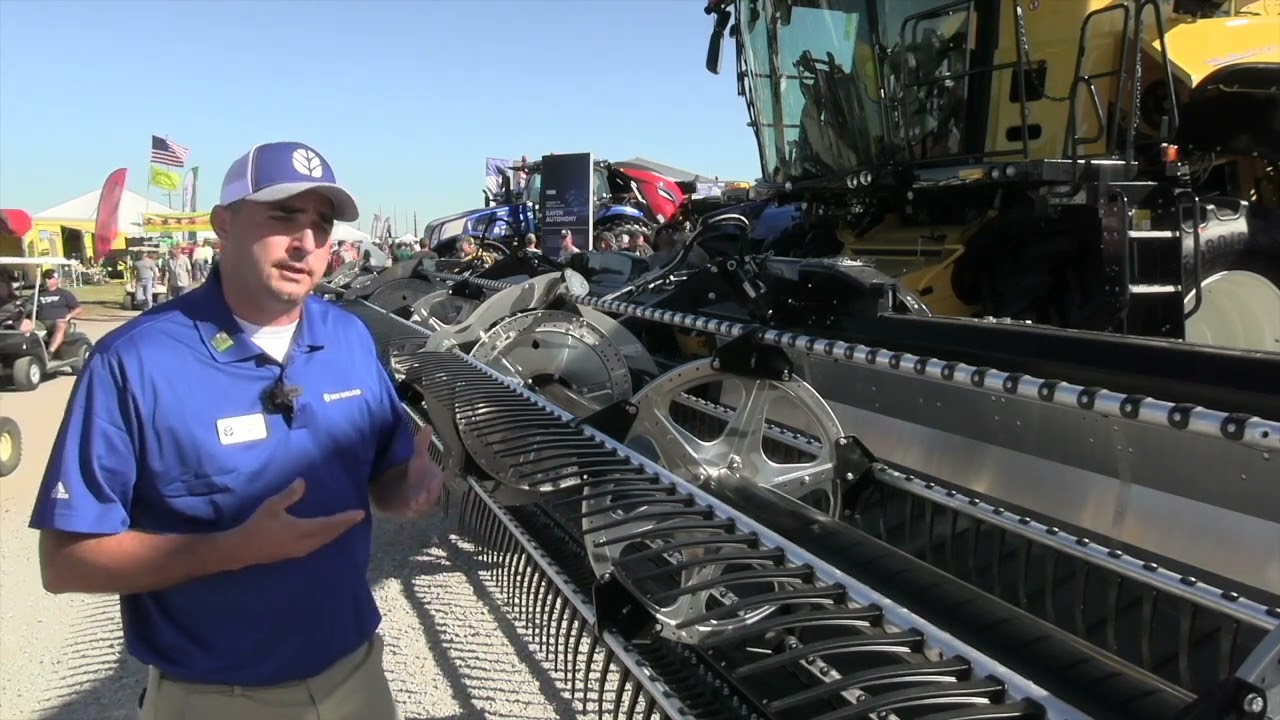 New Holland and MacDon team up to deliver FlexDraper speed and capacity