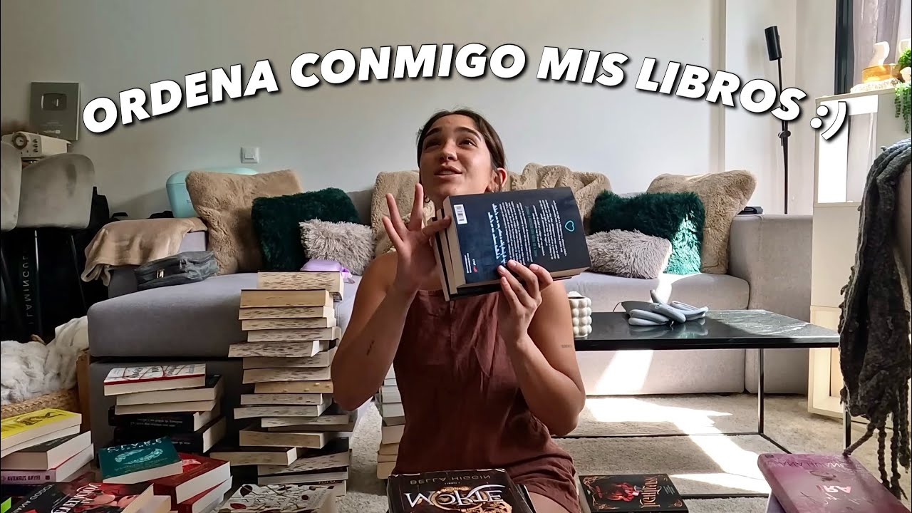 ordena conmigo la estantería de libros