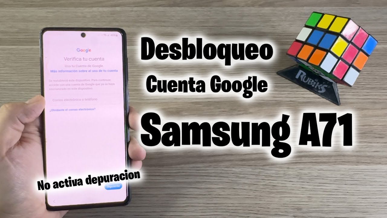 Como quitar BLOQUEO GOOGLE *Samsung A71* ADB Enable Fail