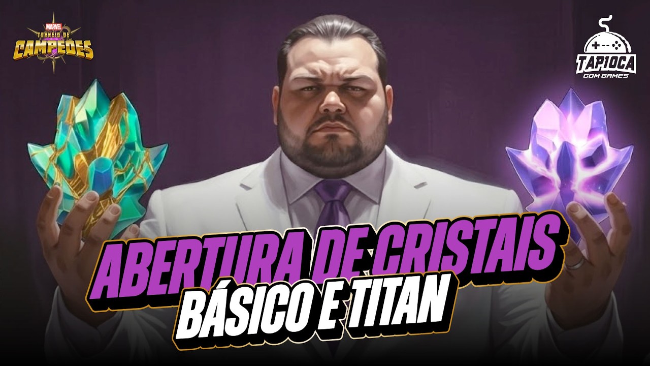 Cristais BÁSICO E TITAN ATUALIZADOS, bora pra abertura de cristais do FOFINHO!!!