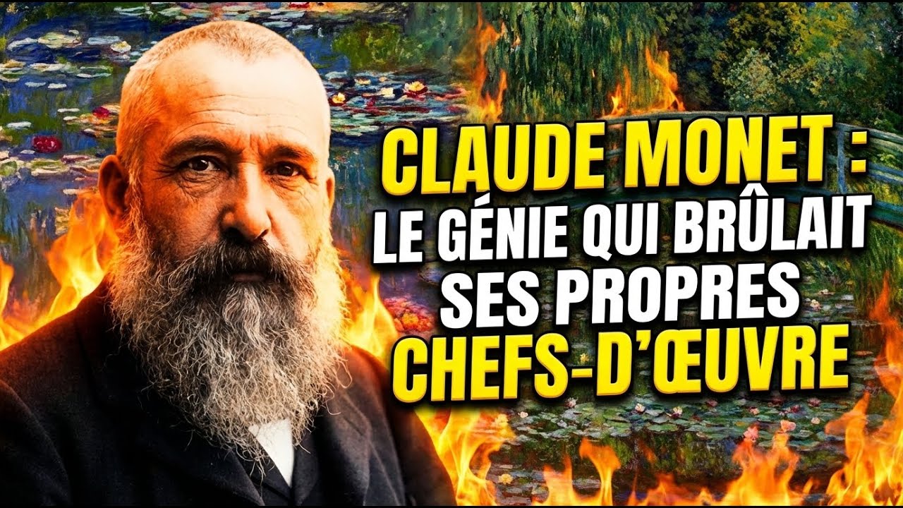 CLAUDE MONET : LE GÉNIE QUI BRÛLAIT SES PROPRES CHEFS-D'ŒUVRE