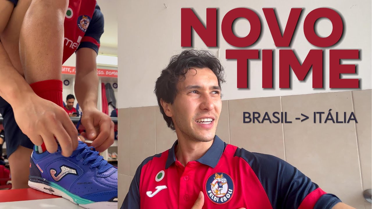 NOVO TIME! 🇮🇹🦊 + VIAGEM BRASIL/ITÁLIA