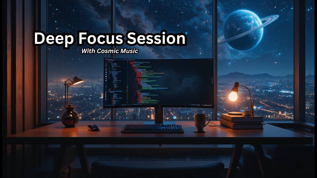 Deep Focus Music for Study | Relaxing Piano & Warm Ambience for Concentration
