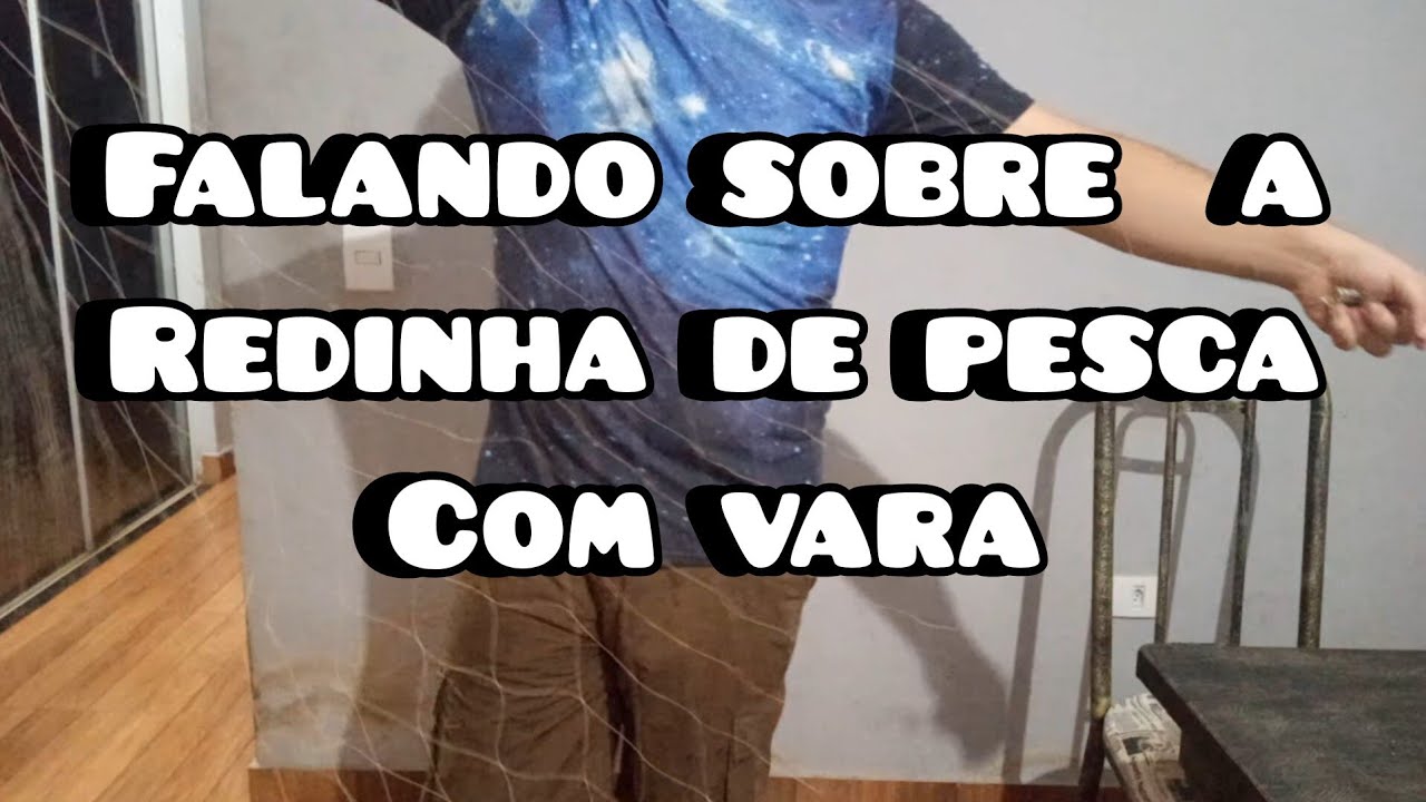 Redinha de vara 🐟🎣 #redinha #vara #pesca #Rio #pescaria