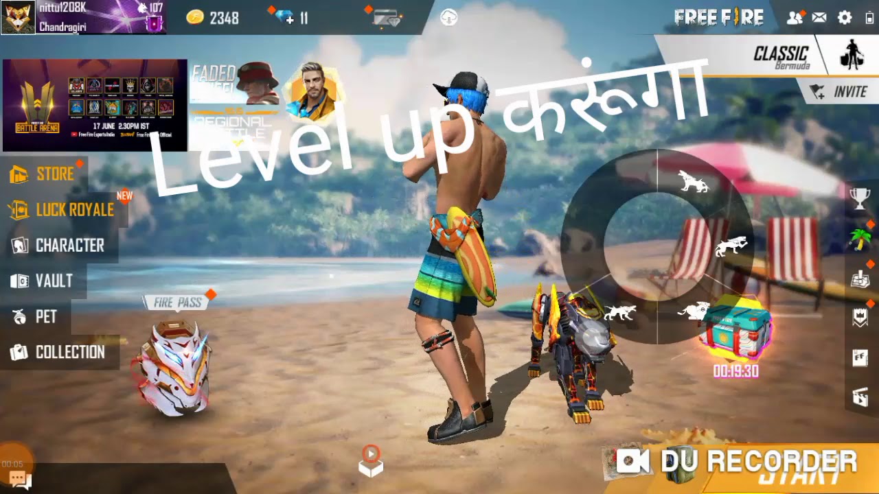 Falcon level up free fire ||rare pet felcon