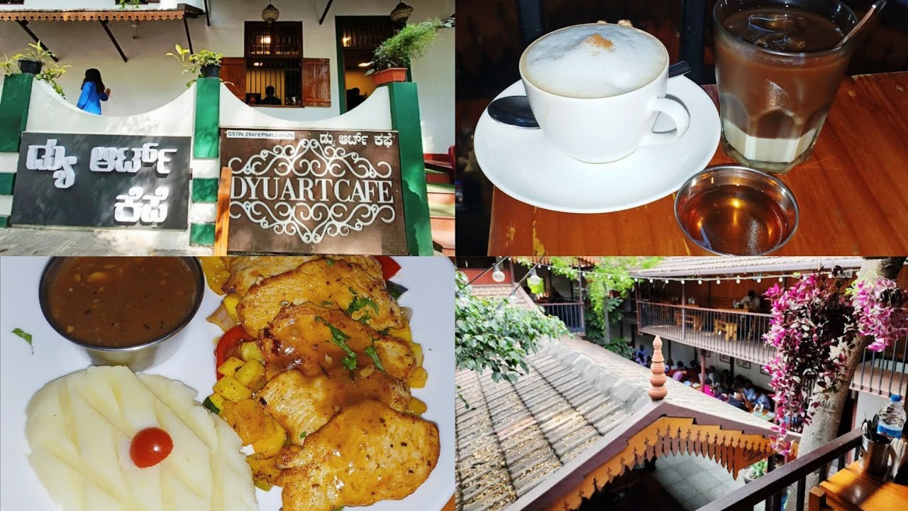 DYU ART CAFE, KORAMANGALA | ART, FOOD & BEVERAGES UNDER A ROOF | BANGALORE VLOGS