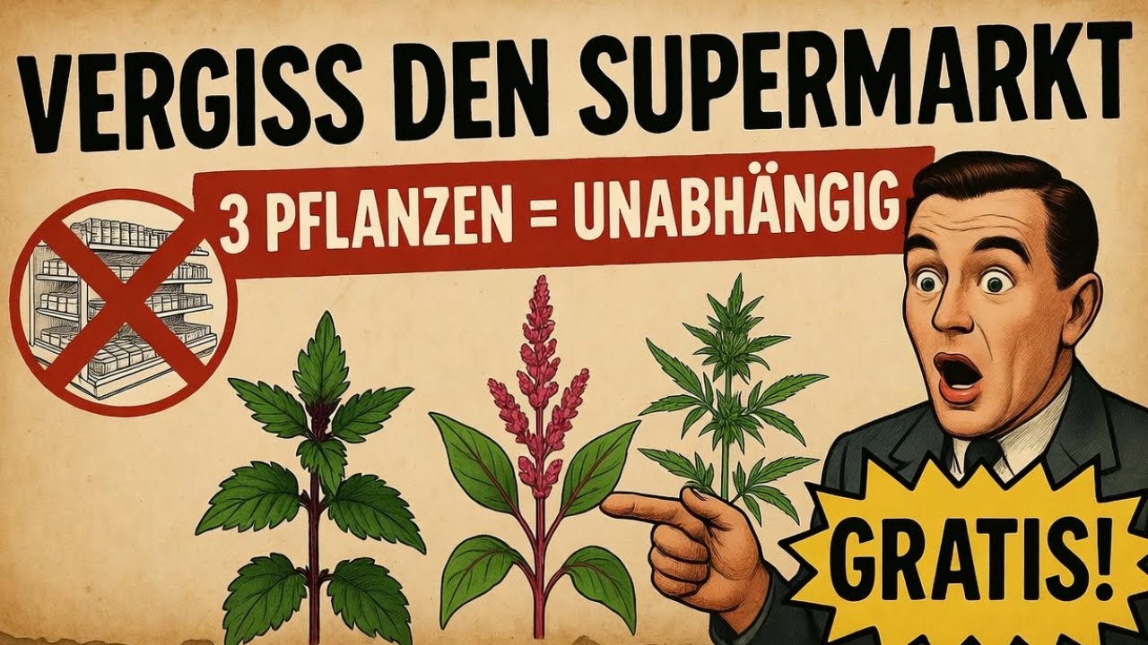 Mehr Protein als Rindfleisch: Die 3 VERBOTENEN Pflanzen die Industrien zerstören