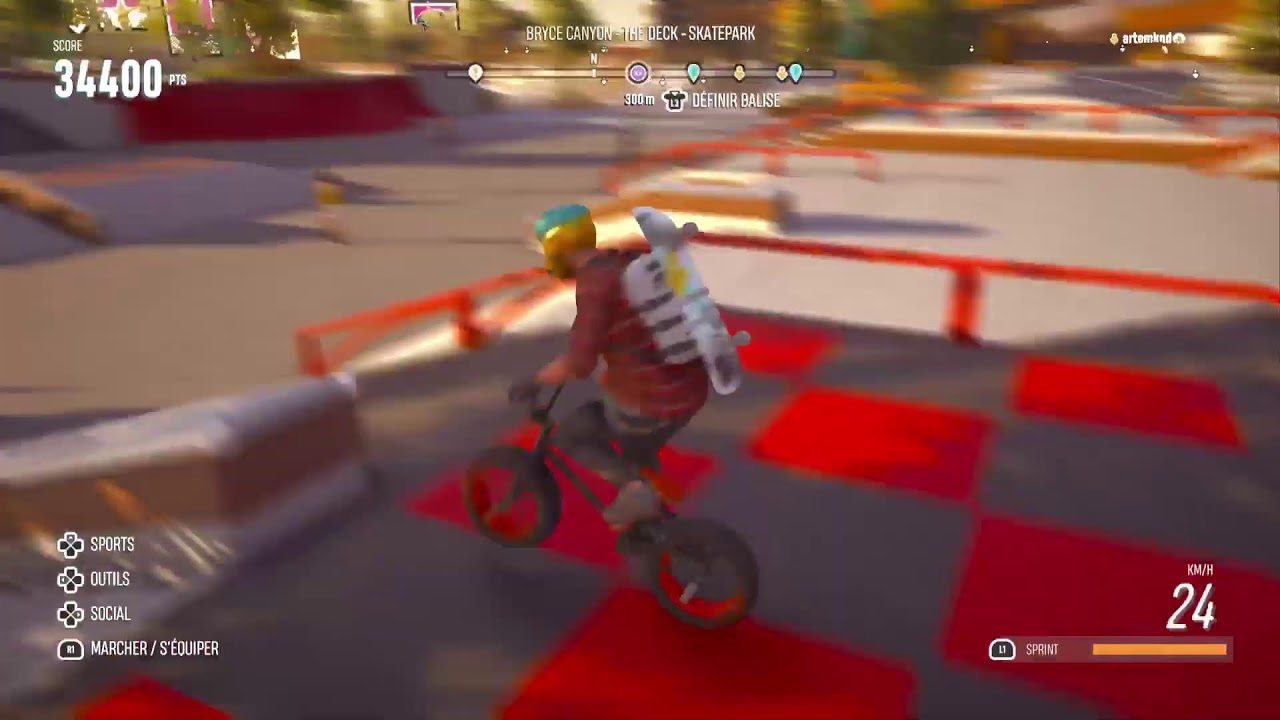 Je vous apprends les tricks cacher the riders Republic .(Zentrix_TV YouTube)