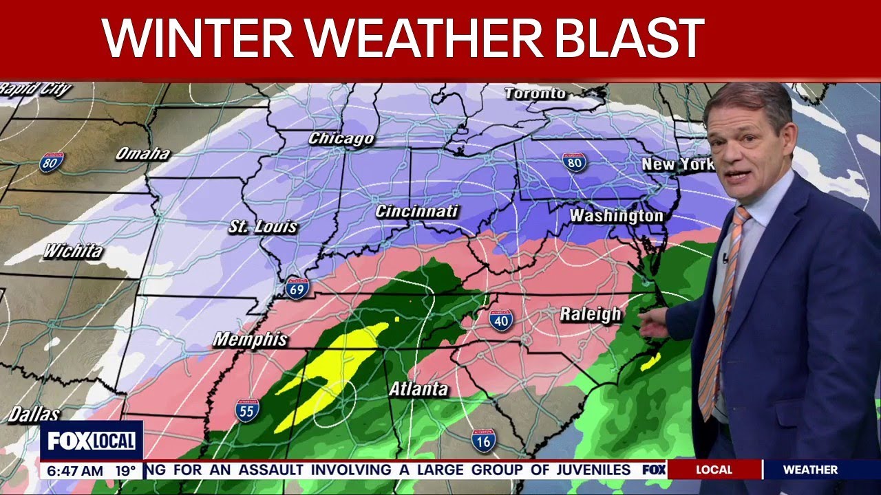 FOX 5 AT 6AM: Weekend Snowstorm & Sewage Spill Delays