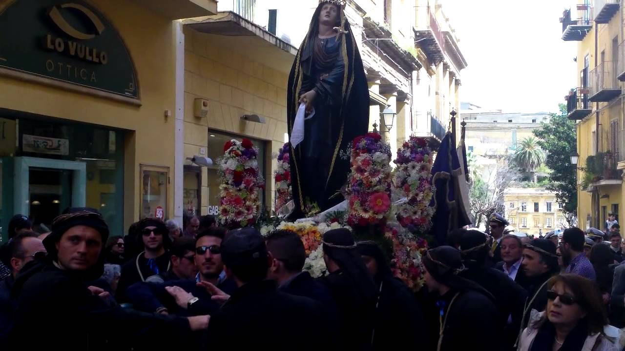 Processione Venerdì Santo Madonna Addolorata, Agrigento