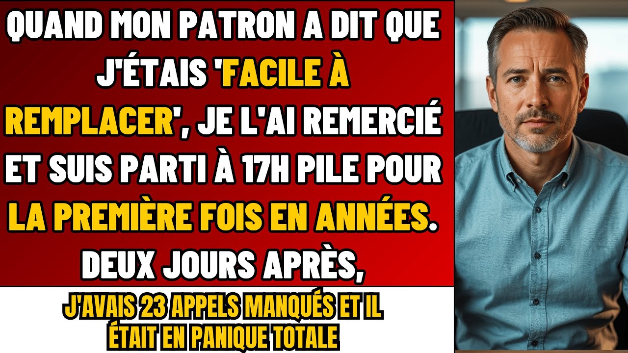 Mon Patron A Dit Que J’Étais “FACILE À REMPLACER”,Alors J’ai Arrêté De Sauvegarder Ses Projets…Chaos
