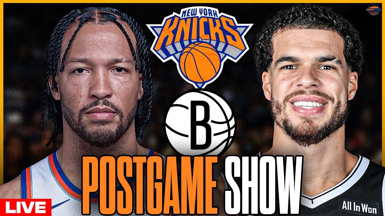 The Knicks DEMOLISH The Nets! | PostGame Show