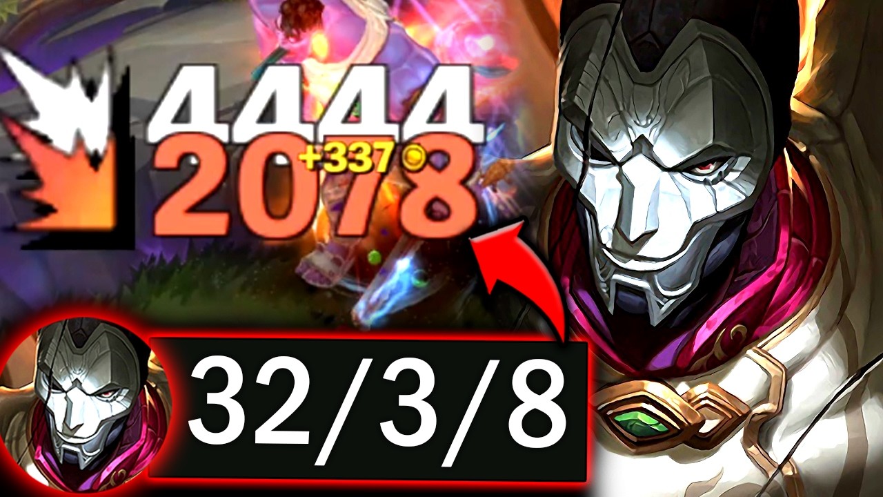 JHIN TOP BUT 1 AUTO ATTACK = 2K+ DAMAGE! (#1 BEST JHIN BUILD) - 2026 Jhin TOP Gameplay Guide
