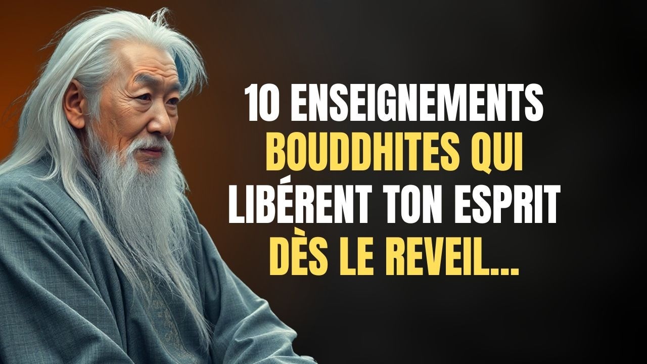 Ces 10 enseignements bouddhistes NETTOIENT TON ESPRIT avant même de commencer la journée
