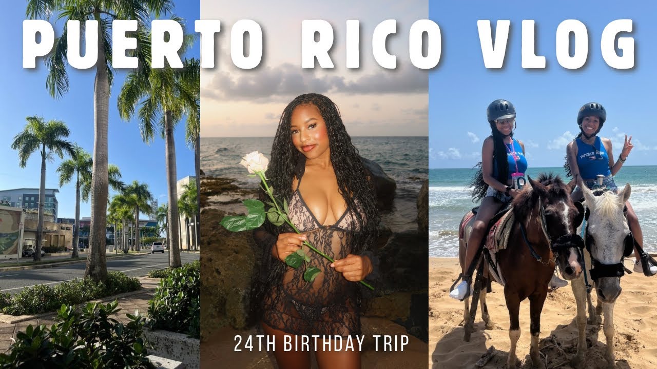 A week in Puerto Rico 🇵🇷 | la placita, casa bacardi, sunset salsa, horseback riding, ziplining, etc.