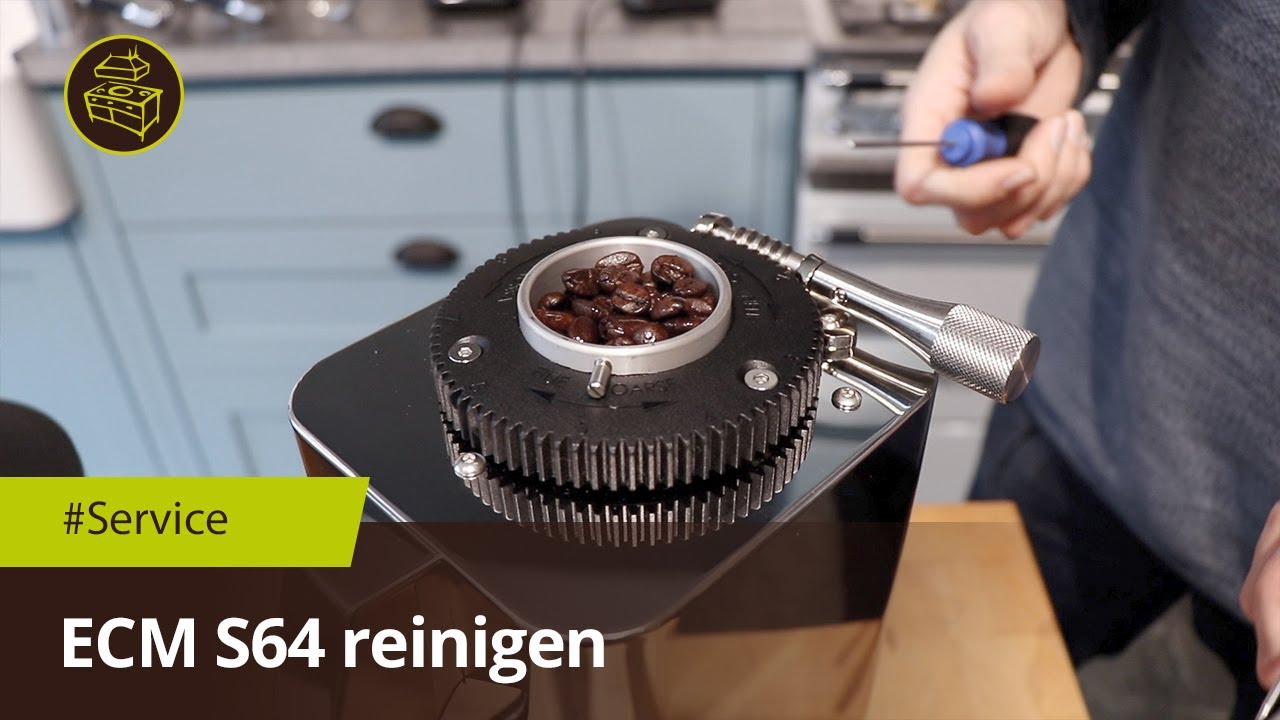 ECM Espressomühle S64 - Reinigung + Service