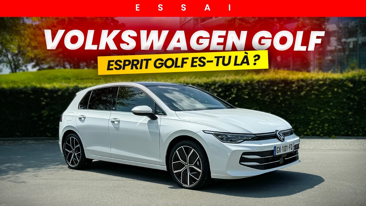 ESSAI Volkswagen Golf restylée : elle aurait du etre comme ça dès le début !