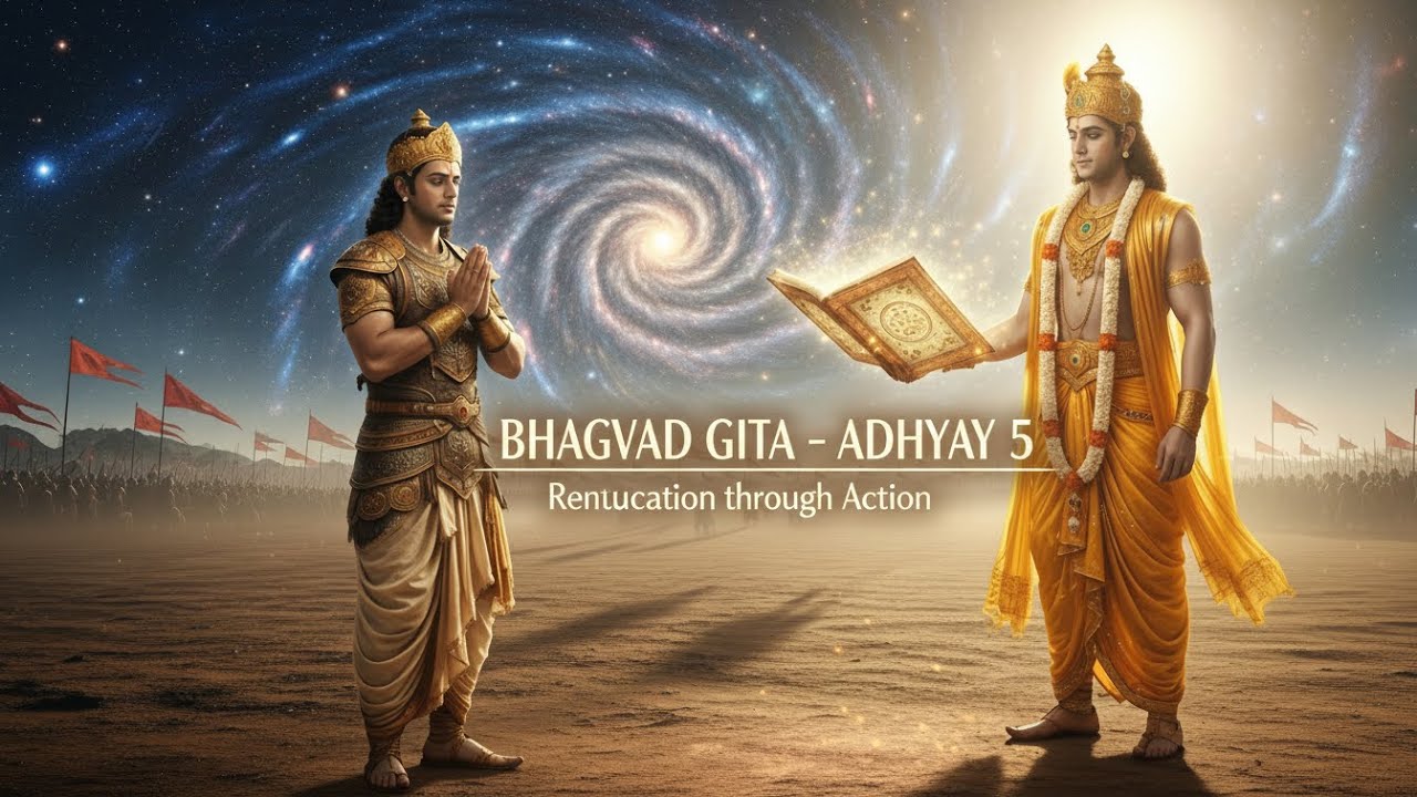 Chapter 5: Renunciation or Action? The Hidden Answer | Bhagavad Gita Reveals the Truth