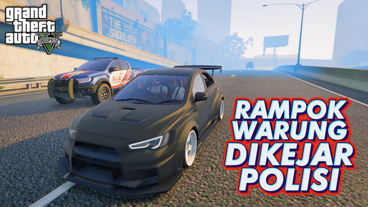 Rampok Warung Berujung Pengejaran - Indopride Roleplay
