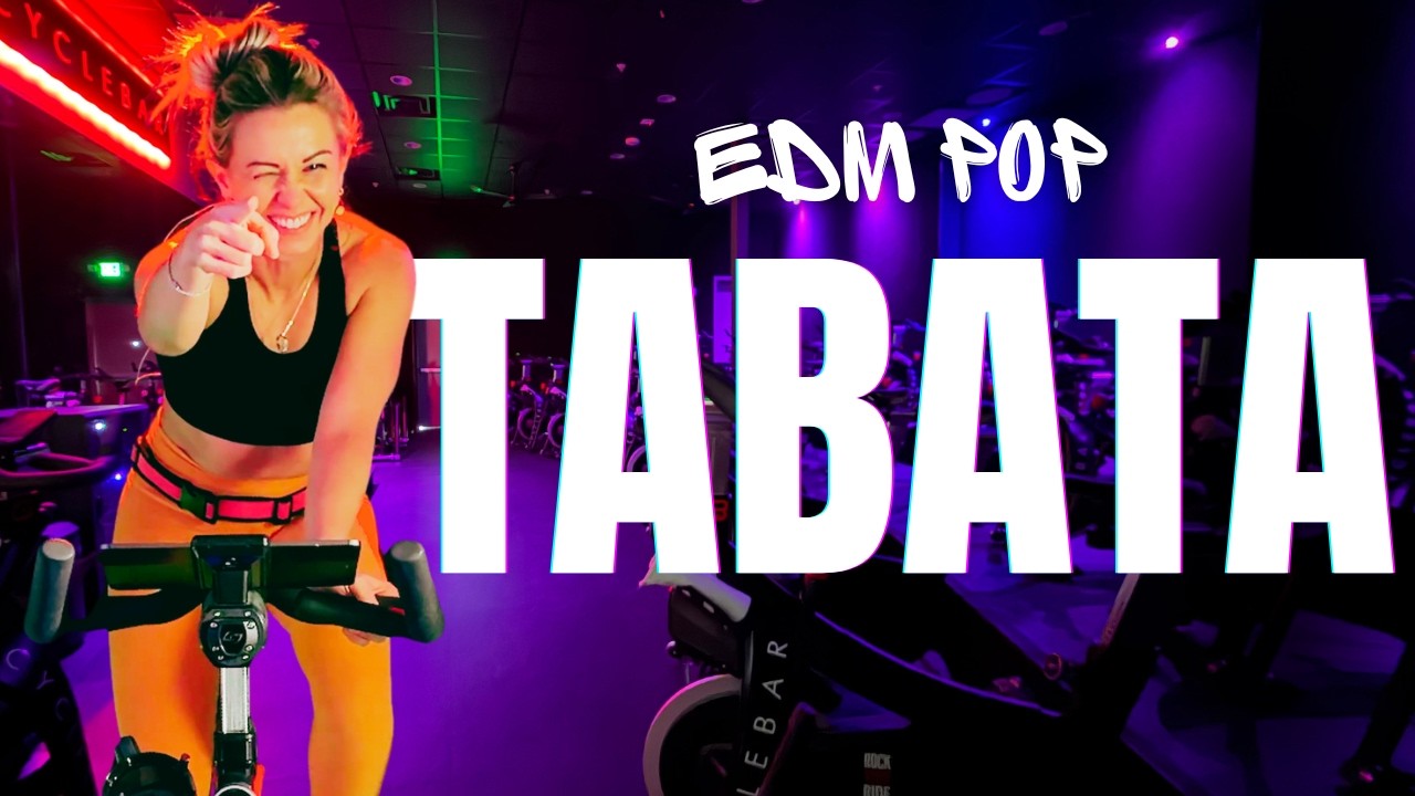 25-минутная тренировка на велотренажере TABATA | Улучшение метаболизма и настроения | Испытание н...